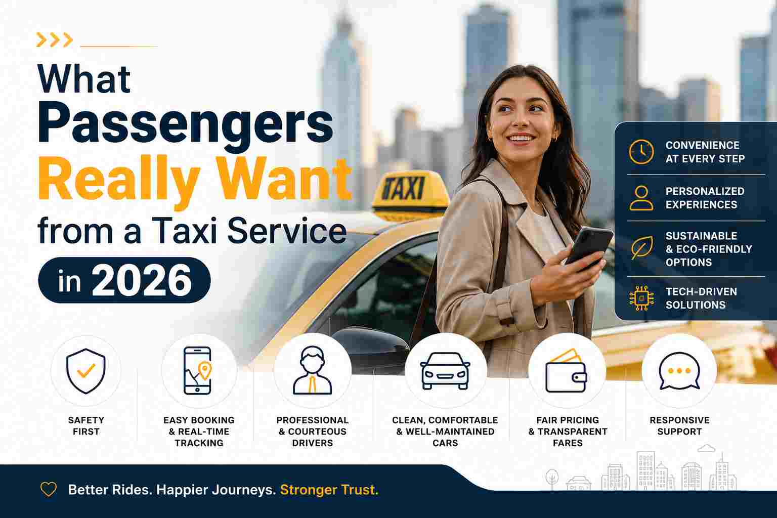What Passengers Really Want from a Taxi Service in 2026